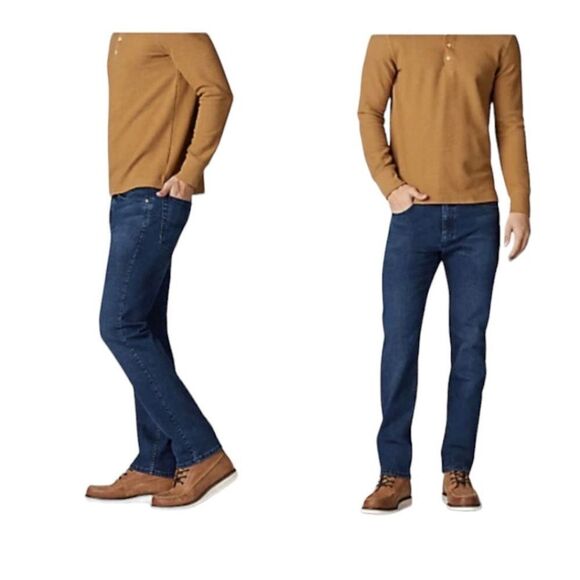 NWT Lee Premium Flex Classic Fit Straight Jeans 36×32 | Men’s Stretch Denim - Picture 1 of 9